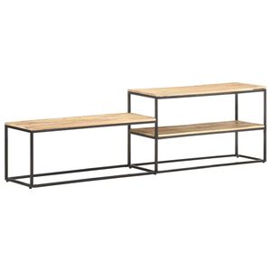 vidaXL TV-benk 180x30x50 cm grovt mangotre