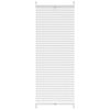 vidaXL Plissegardiner 50 x 125 cm Hvit