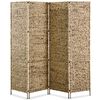 vidaXL Romdeler med 4 paneler 154x160 cm vannhyacinth