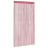 vidaXL Snøregardiner 2 stk rosa 100x250 cm