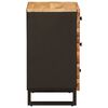 vidaXL Sengekabinett med skuff Brun 50 x 33 x 62 cm Massiv mango tre