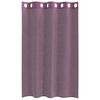 vidaXL Voilegardiner med grommets 2 stk lilla 140x175 cm