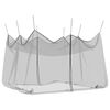 vidaXL Hage Myggnett 220 mesh Svart 4 x 4 x 2,5 m Polyester