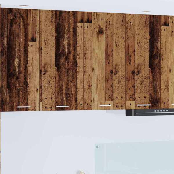 vidaXL Hengende skap Gammelt tre 80 x 31 x 80 cm Konstruert tre