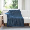vidaXL Kastepledd 6 pcs Marinebl&aring; 200 x 150 cm Fleece