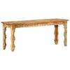 vidaXL Benk 110x35x45 cm gjenvunnet heltre