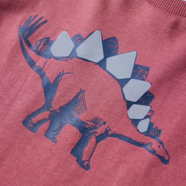 T-skjorte for barn med lange ermer m&oslash;rker&oslash;d 116