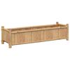 vidaXL Plantekasse 100x30x25 cm bambus