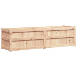 vidaXL Hageplantekasse 180x50x50 cm heltre furu