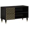 vidaXL TV-benk 80x31,5x46 cm heltre mango