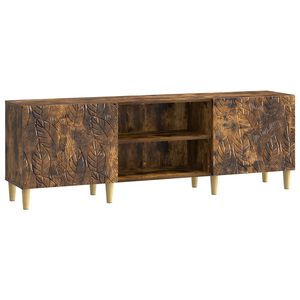 vidaXL TV-skap 150 x 31 x 50 cm R&oslash;kt Eik Konstruert tre
