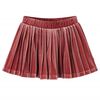 Plissert skj&oslash;rt for barn medium rosa 128