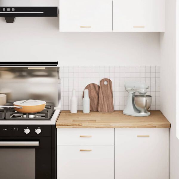 vidaXL Kj&oslash;kken benkeplate rektangul&aelig;r 100x63,5x4 cm heltre eik