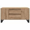 vidaXL Kaffebord Artisan Eik 102 x 44,5 x 50 cm Konstruert tre