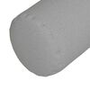 vidaXL Bolster puter 2 pcs Sky Grey Ø 25 x 70 cm stoff