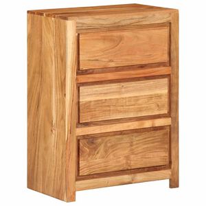 vidaXL Kommode 55x33x75 cm heltre akasie