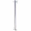 vidaXL Hagevanns&oslash;yle 60 cm rustfritt st&aring;l rund