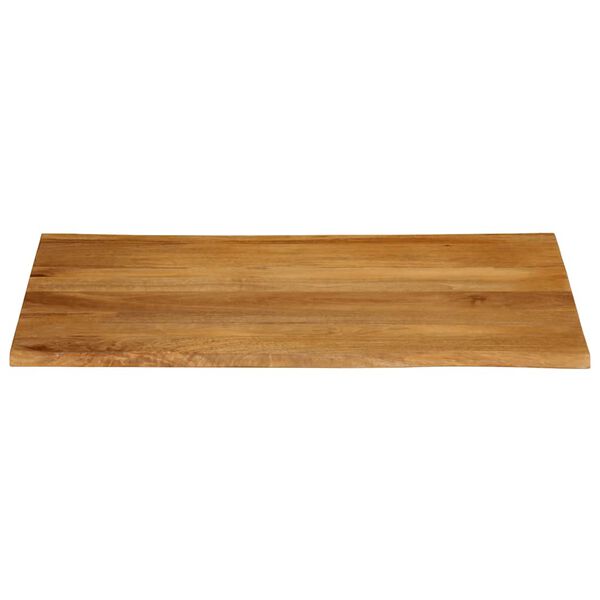 vidaXL Bordplate 100x80x3,8 cm naturlig kant heltre mango