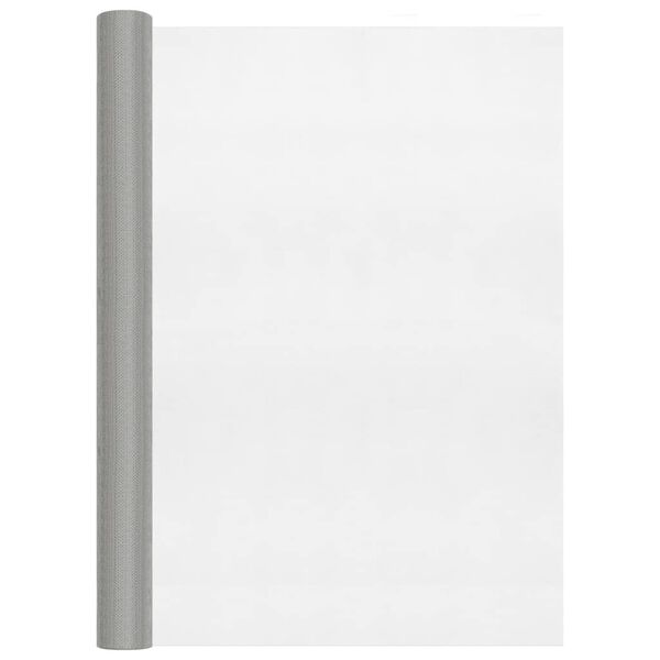vidaXL Nettingskjerm rustfritt st&aring;l 112x500 cm s&oslash;lv