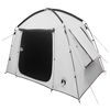 vidaXL Hyttetelt 3-personers Hvit Blackout Polyester