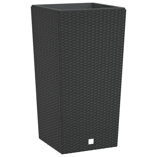 vidaXL Plantekasse med avtakbar potte antrasitt 21 / 49 L PP-rotting