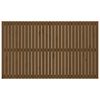 vidaXL Veggmontert hodegavl honningbrun 185x3x110 cm heltre furu