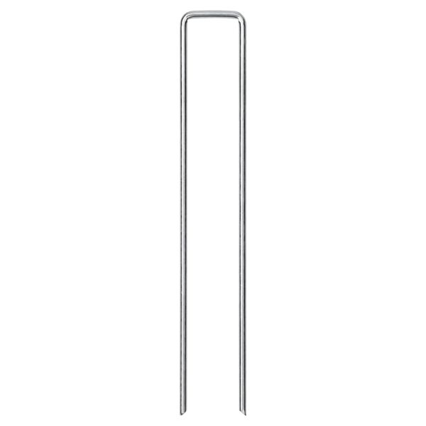 vidaXL Jordplugger U-formet 50 stk 20x4 cm galvanisert stål