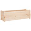 vidaXL Plantekasse 100x31x31 cm heltre furu