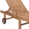 vidaXL Solsenger 2 stk heltre teak