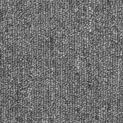 vidaXL Trappematte grå 15 stk 56x17x3 cm