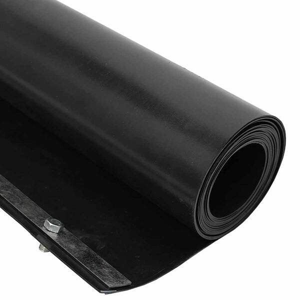 vidaXL Rotbarriere Svart 1 x 5 m Polyethylen