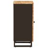vidaXL Sideskap med lagring Brun 40 x 33 x 75 cm Massiv mango tre