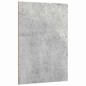 vidaXL Dekorpaneler 12 stk. Betonggr&aring; 21 x 30 x 0,27 cm Konstruert tre