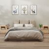 vidaXL Nattbord 2 stk 60x34x51 cm heltre furu