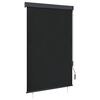 vidaXL Utend&oslash;rs rullegardin 120x250 cm antrasitt