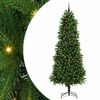vidaXL Juletre med 300 LED med stativ gr&oslash;nn 240 cm PE