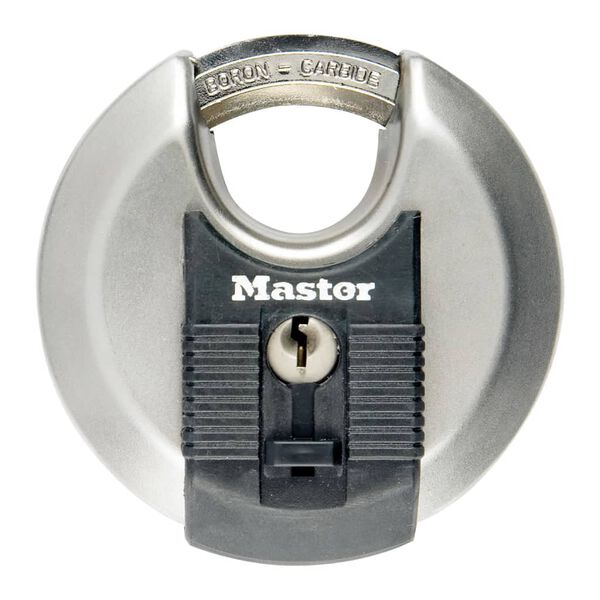 Master Lock Rund hengel&aring;s Excell rustfritt st&aring;l 70 mm M40EURD