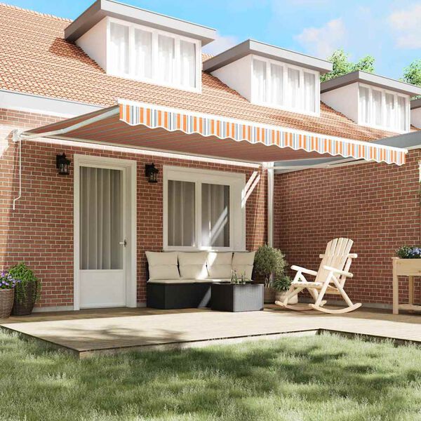 vidaXL Innvendbar Markise Flerfarget 450 × 300 cm