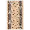 vidaXL Gulvteppe BCF beige 100x150 cm