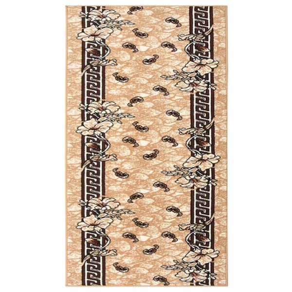 vidaXL Gulvteppe BCF beige 100x150 cm