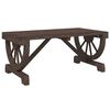 vidaXL Salongbord for hage 90x50x40 cm heltre gran