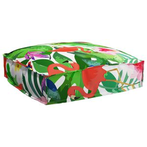 vidaXL Pute Blomster Flerfarget 50 x 50 x 12 cm Oxford Stoff