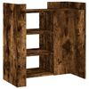 vidaXL Skjenk r&oslash;kt eik 73,5x35x75 cm konstruert tre