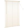 vidaXL Venetiansk persienne Lys Brun med M&oslash;nster 150 x 70 cm PVC