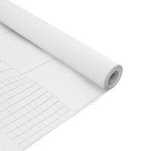 vidaXL Selvheftende Vindu Film Frostet hvit 90 x 500 cm PVC