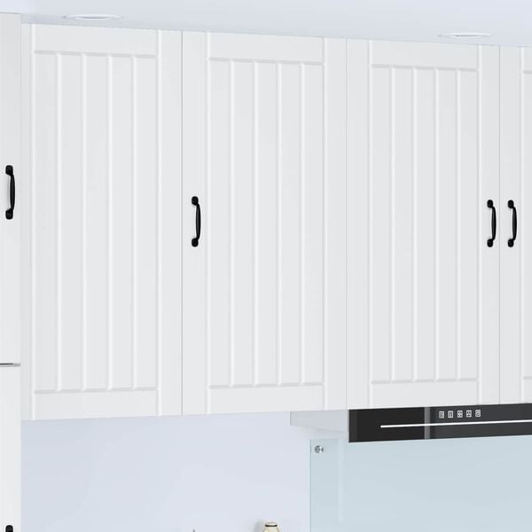 vidaXL Kj&oslash;kkenskap Lucca Hvit 50 x 31 x 100 cm Konstruert tre