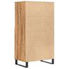 vidaXL Highboard artisan eik 60x36x110 cm konstruert tre