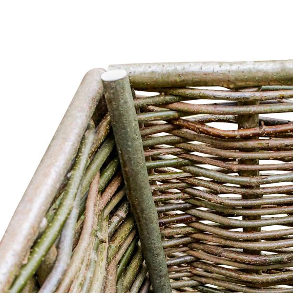 vidaXL Høybed 120x40x80 cm hasseltre