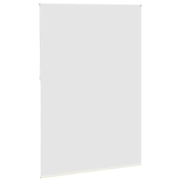 vidaXL Rullegardin m&oslash;rklegging 164,4x230 cm Stoffbredde 160 cm offwhite