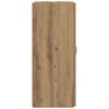 vidaXL Kontorskap med d&oslash;r Gammelt tre 70 x 32 x 77.5 cm Konstruert tre